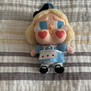 Crybaby Blue Heart-Cheek Alice Plush Doll - Cute Kids Toy